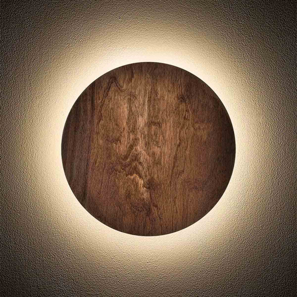 Світильник Nowodvorski Ring Timber Led S 1x7W 3000K 60Lm IP20 Brown (11288) , 100024477