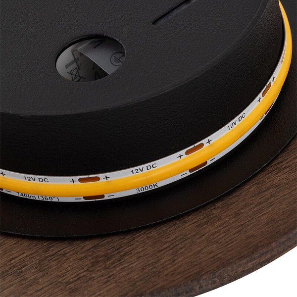 Світильник Nowodvorski Ring Timber Led S 1x7W 3000K 60Lm IP20 Brown (11288) , 100024477