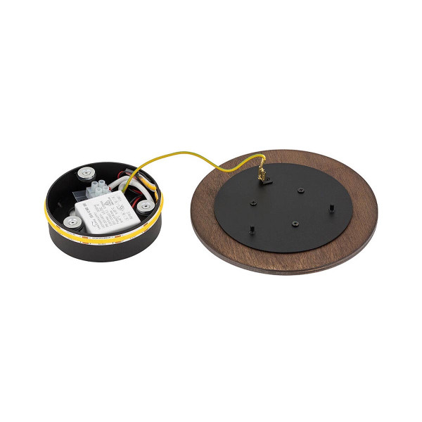 Світильник Nowodvorski Ring Timber Led S 1x7W 3000K 60Lm IP20 Brown (11288) , 100024477