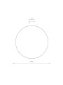 Світильник Nowodvorski Ring Timber Led S 1x7W 3000K 60Lm IP20 Brown (11288) , 100024477