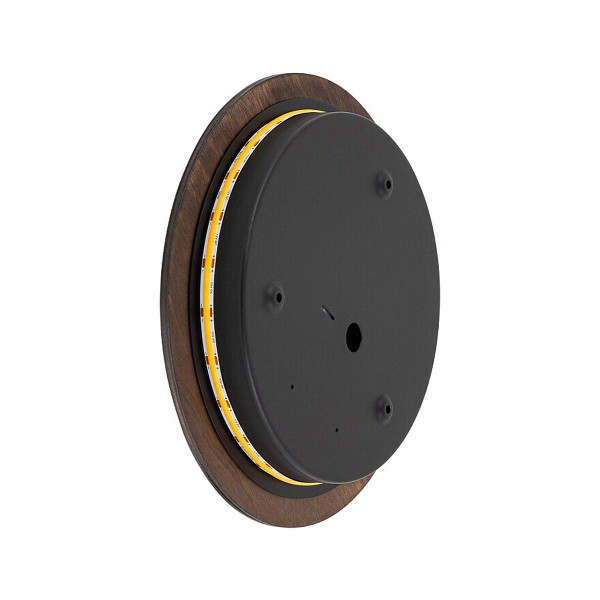 Светильник Nowodvorski Ring Timber Led M 1x10W 3000K 130Lm IP20 Brown (11290), 100024476