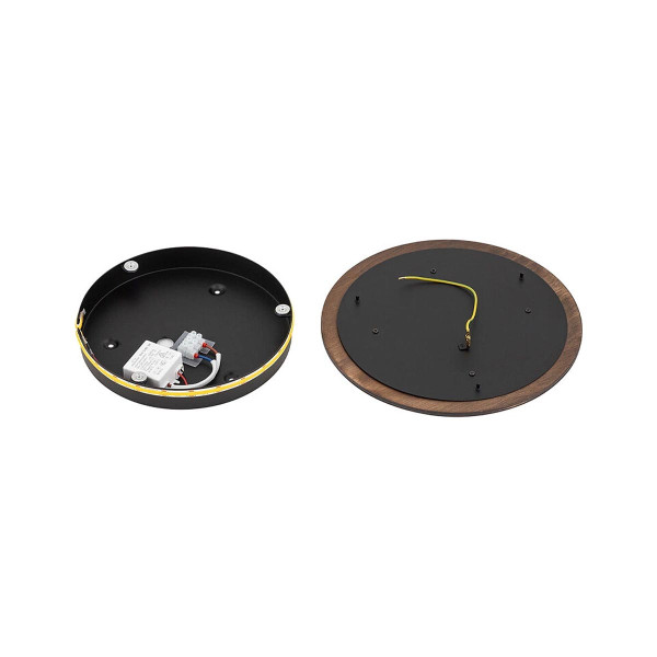 Светильник Nowodvorski Ring Timber Led M 1x10W 3000K 130Lm IP20 Brown (11290), 100024476