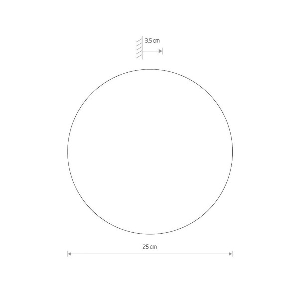 Светильник Nowodvorski Ring Timber Led M 1x10W 3000K 130Lm IP20 Brown (11290), 100024476