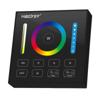Панель управления Mi-light RGB/RGBW/CCT Touch контроллер 2,4G RF 1 зона Black B0-B (BL0-B)