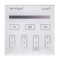 Панель управления Mi-light WW/W беспроводная 4 зоны 2.4G White (BL1)