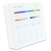 Панель управления Mi-light RGB/RGBW/CCT Touch контроллер 2,4G RF 4 зоны White B4 (BL4)