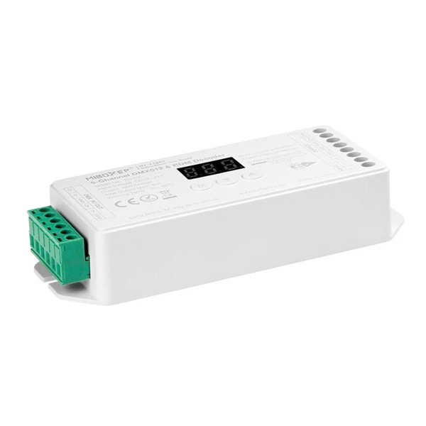 Контроллер Mi-light 2700 -6500К (tunable white LED) + RGB, 4A/канал, 5 каналов (D5-CX), 100022645