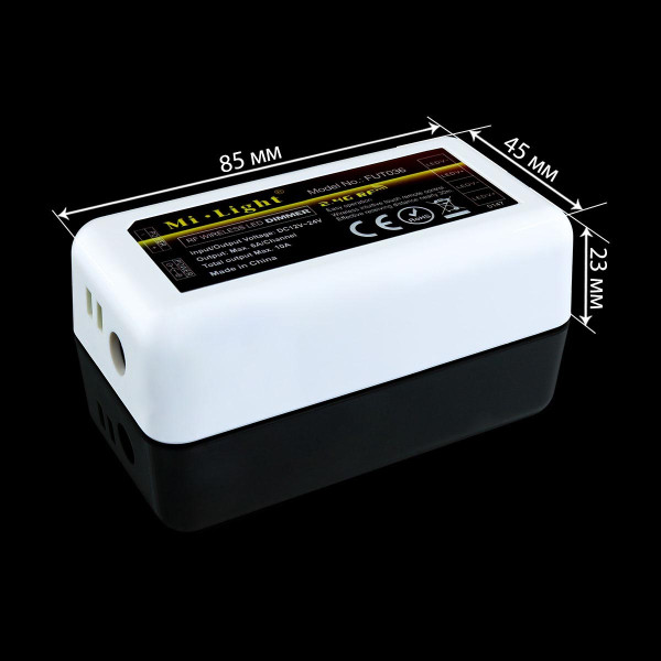Диммер Mi-light 4-х зонный W/WW 10А -2,4G RF Wi-Fi 2 канала FUT036 (ML036-W), 100014048
