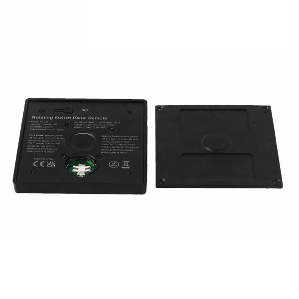 Панель управления Mi-light Single White, Tunable white беспроводная с ротором 1 зона Black (RL-K1B), 100024025