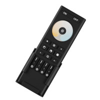 Пульт д/к Mi-light DIM+CCT 2,4G Touch 4-х зонный RF Black (RL02-RFB)