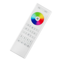 Пульт д/у Mi-light DIM+RGB+CCT 2,4G Touch 4-х зонный RF White (RL03-RF)