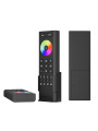 Пульт д/у Mi-light DIM+RGB+CCT 2,4G Touch 4-х зонный RF Black (RL03-RFB), 100024038