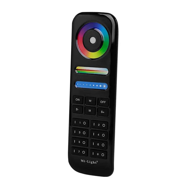 Пульт д/к Mi-light W/WW/RGB/RGBW/CCT 2,4G Touch 8 зон FUT089-B (RL089-B) , 100022631