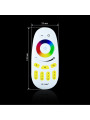 Пульт д/к Mi-light RGB/RGBW 2,4G Touch 4-х зонний FUT096 (RL096-RGB) , 100014079