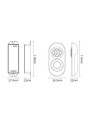 Пульт д/у + контроллер Mi-light RGB 2,4G 10А RF DC12/24V (RLC042), 100024046