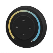Пульт д/к Mi-light настінний, CCT, Black, 1 зона (S1-B)