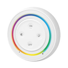 Пульт д/к Mi-light настінний, RGB+CCT, White, 1 зона (S2-W)
