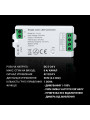 Димер Mi-light 12A 2,4G 5-24V (TK-C01) , 100022632