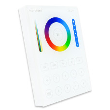 Панель керування Mi-light RGB/RGB + CCT, Touch контролер 2,4G RF 8 зон В8 (ВL8)