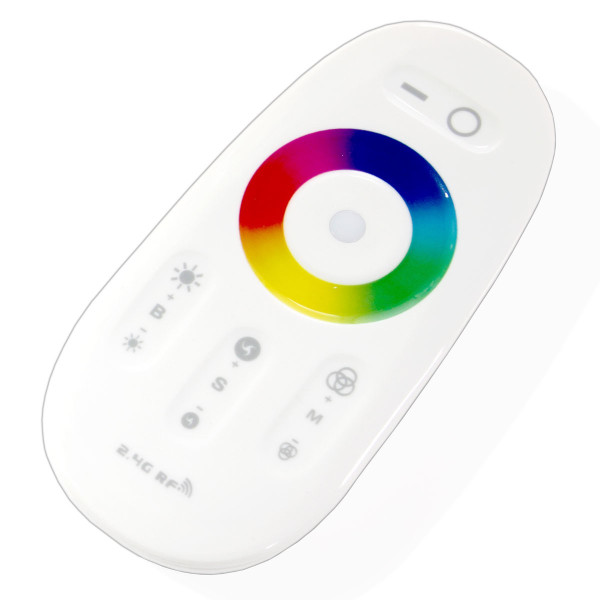 Контролер RGBW OEM 24А 2.4G Touch, RF пульт д/к білий (24А-2.4G-Touch) , 100003833
