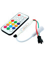 Контролер SPI OEM Dream Color 12-24V RF пульт д/к 21 кнопка (SPI-RF-21) , 100012216