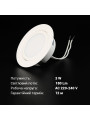 Светильник светодиодный Biom VL 230V 3W 4500K IP20 белый (VL-R3W-4-W), 100025752