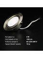Светильник светодиодный Biom VL 230V 3W 4500K IP20 хром (VL-R3W-4-I), 100025753