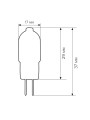 Светодиодная лампа Biom JC 2W 190Lm 4500K AC/DC 12V G4 Frosted (BG4-2-12-4-PC), 100001587