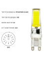Світлодіодна лампа Biom JC 5W 450Lm 3000K 220V G9 Clear (BG9-5-3-S) , 100001374