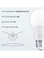 Світлодіодна лампа Biom A80 20W 1800Lm 4500K 220V E27 Frosted (BT-520) , 100014104