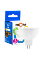 Світлодіодна лампа Biom MR16 4W 360Lm 3000K 220V GU5.3 Frosted (BT-541) , 100001435