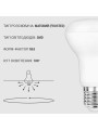 Світлодіодна лампа Biom R63 9W 810Lm 4500K 220V E27 Frosted (BT-556) , 100012234