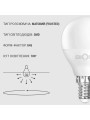 Світлодіодна лампа Biom G45 7W 630Lm 3000K 220V E14 Frosted (BT-565) , 100001419