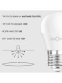 Світлодіодна лампа Biom G45 9W 810Lm 4500K 220V E27 Frosted (BT-584) , 100012229