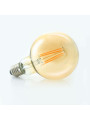 Світлодіодна лампа Biom філамент G95 8W 720Lm 2300-2500K 220V E27 Clear (Amber) (FL-420) , 100013458
