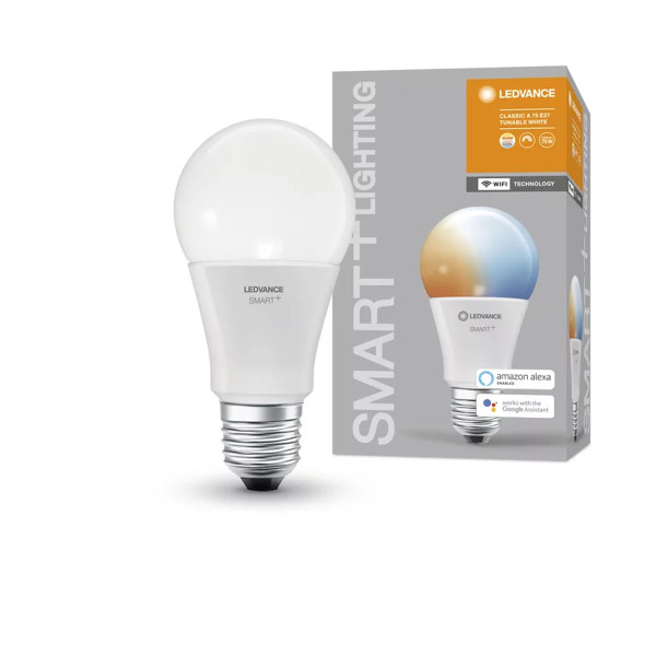 Світлодіодна лампа LEDVANCE Smart WI-FI A60 9,5W 1055Lm 2700-6500K 230V E27 Матовий (Frosted) (4058075485433) , 100024159