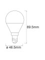 Світлодіодна лампа LEDVANCE Smart WI-FI P40 5W 470Lm 2700-6500K 230V E14 Матовий (Frosted) (4058075485617) , 100024165
