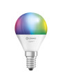 Светодиодная лампа LEDVANCE Smart WI-FI P40 5W 470Lm RGBW + 2700-6500K 230V E14 Матовый (Frosted) (4058075485631), 100024163