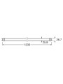 Светодиодная лампа LEDVANCE LED Tube T8 11,6W 1100Lm 3300K 230V G13 Матовый (Frosted) (4099854045004), 100023609