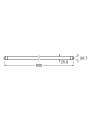 Светодиодная лампа LEDVANCE LED Tube T8 7,9W 750Lm 3300K 230V G13 Матовый (Frosted) (4099854045226), 100023481