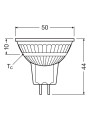 Светодиодная лампа LEDVANCE LED Reflector Performance MR16 3,8W 345Lm 3000K AC/DC 12V GU5.3 Рефлектор (4099854068072), 100024125