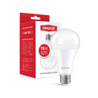Светодиодная лампа MAXUS A70 15W 1575Lm 4100K 220V E27 Frosted (1-LED-782)