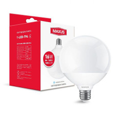 Светодиодная лампа MAXUS G110 16W 1760Lm 4100K 220V E27 Frosted (1-LED-794)