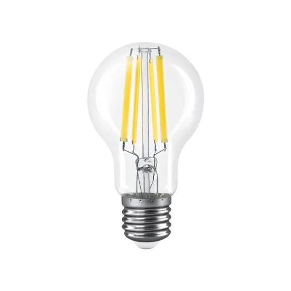 Світлодіодна лампа MAXUS філамент A60 FM 10W 1400Lm 4100K 220V E27 DIM Clear (1-MFM-765) , 100023513