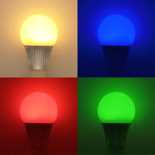 Светодиодная лампа Mi-light G60 5W E14 2700К+RGB DIM 86-265V (LL013 - WW), 100021433