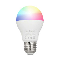 Светодиодная лампа Mi-light G57 6W E27 2700-6500K+ RGB DIM 86-265V (LL014 CCT)