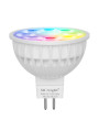 Світлодіодна лампа Mi-light MR16 4W GU5.3 2700-6500K+ RGB DIM 12V FUT104 (LL104-RGB+CCT) , 100020508