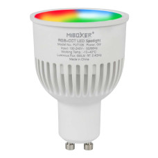 Светодиодная лампа Mi-light MR16 6W GU10 2700-6500K+ RGB DIM 220V (LL106-RGB+CCT)