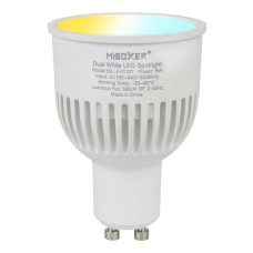 Светодиодная лампа Mi-light MR16 6W GU10 2700-6500K DIM 220V FUT 107 (LL107-CCT)