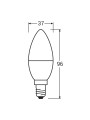 Светодиодная лампа OSRAM LED Classic Value B40 6W 470Lm 2700K 230V E14 Матовый (Frosted) (4052899326453), 100002098
